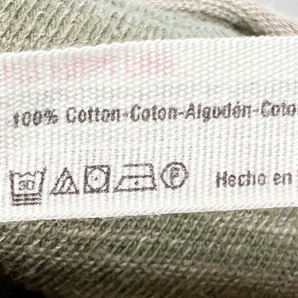 Free People Beach Women Olive Green Cocoon Cowl Neck Marled Pullover Top Size M - Picture 7 of 8